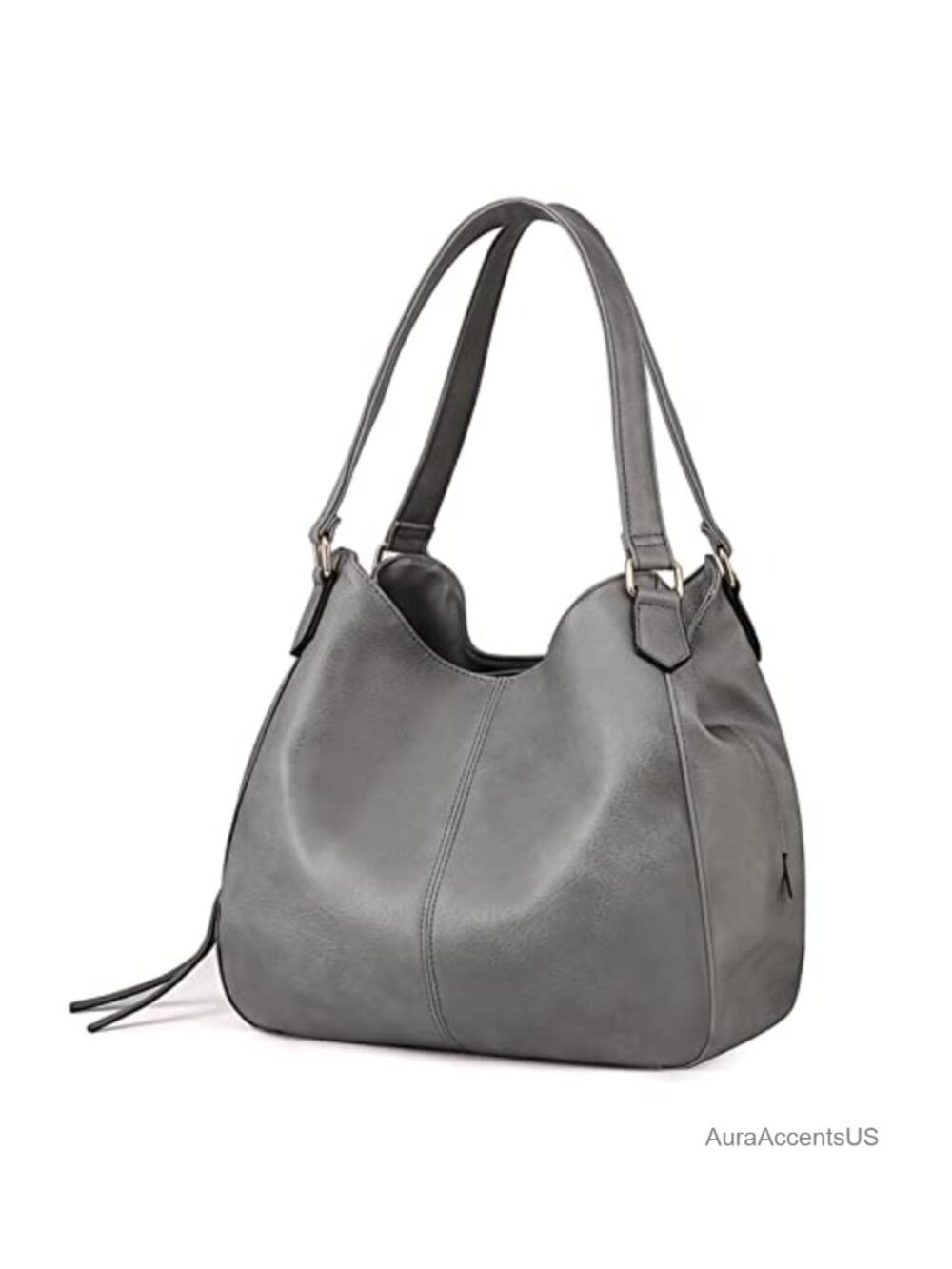 Multi-pocket Shoulder Bag for Women Faux Leather Hobo Purse